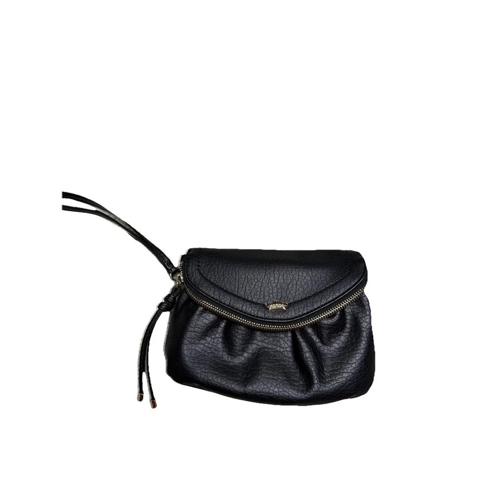 Black and Gold Juicy Couture‎ Wristlet EUC
